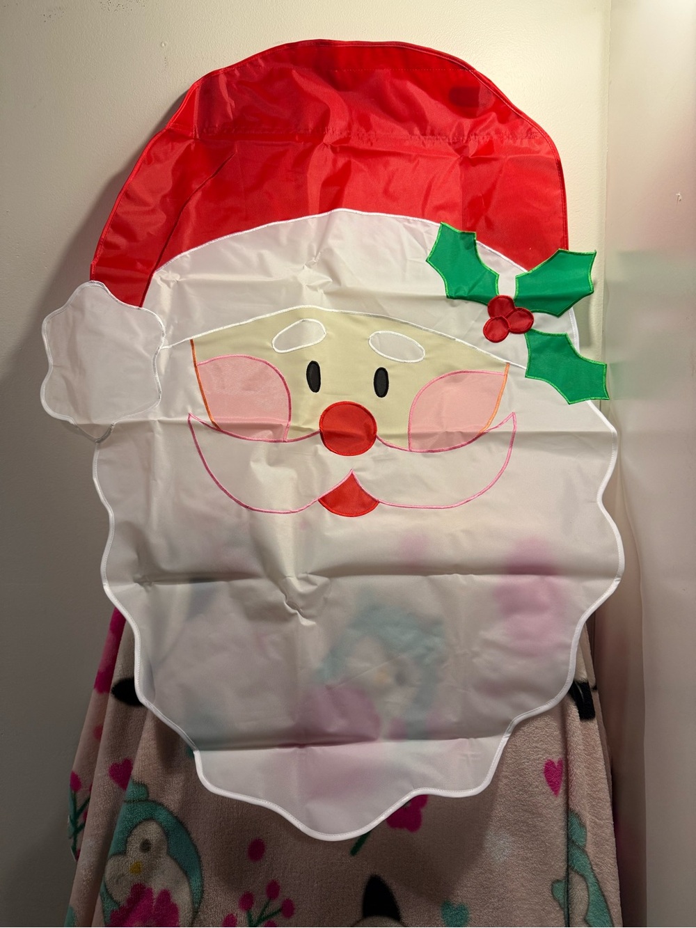 Christmas Santa flag santa NIB